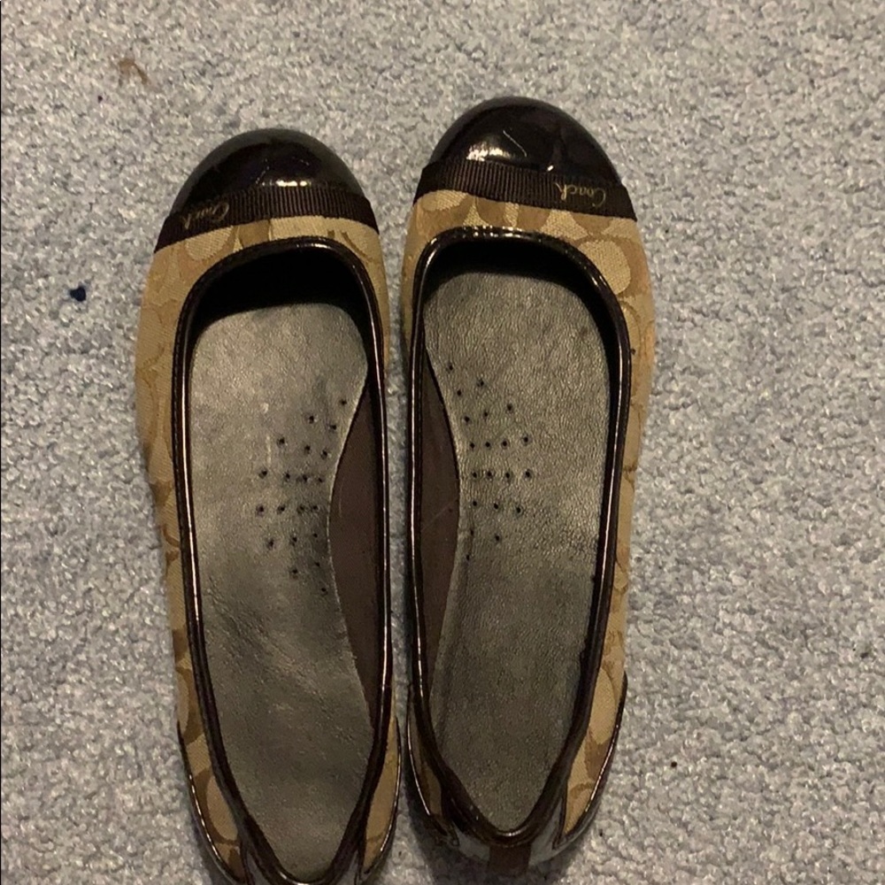 Coach slip ons